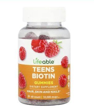 Biotin Teens - 60 gummies 3685475 фото