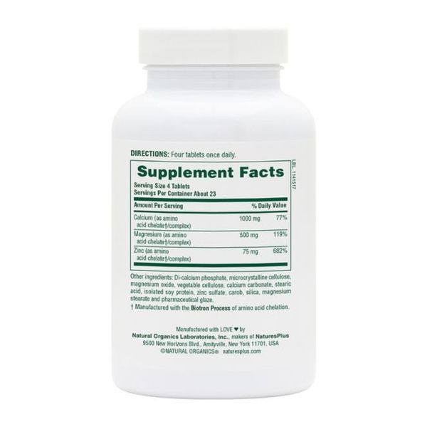 Cal/Mag/Zinc - 90 tabs 2023-10-3234 фото