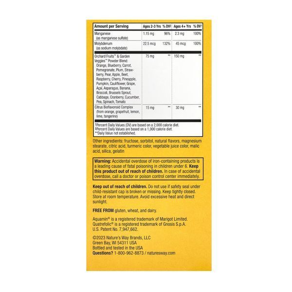 Kids Chewable Multivitamin - 120 tabs Orange and Berry 2022-10-0601 фото