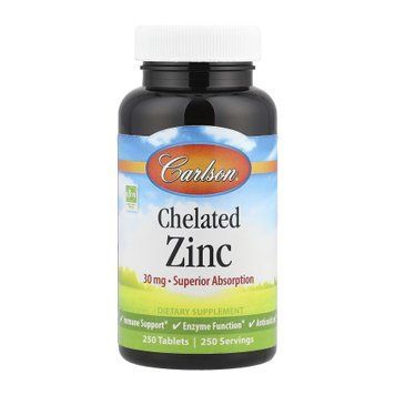 Chelated Zinc - 250 tabs 2023-10-4571 фото