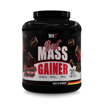 MST&reg; BEST Mass Gainer 30 порцій  Strawberry 3 kg 3731933 фото