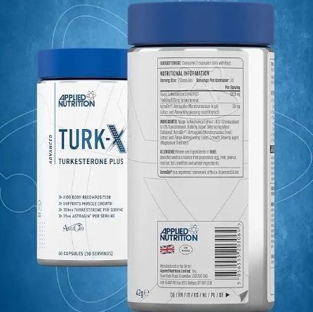 Applied Nutrition Turk - X Turkesterone plus 60 caps 6657895432 фото