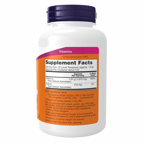 Sodium Ascorbate - 227g (8oz) 2022-10-2573 фото