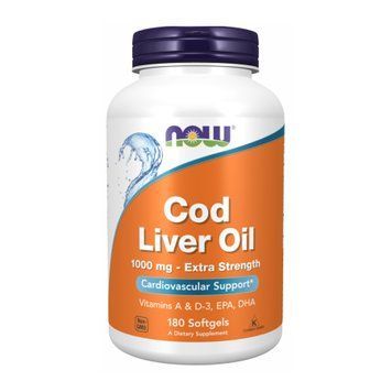 Cod Liver Oil 1000mg - 180 sgels 2022-10-2376 фото