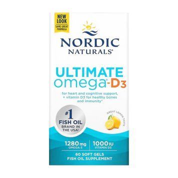 Ultimate Omega-D3 - 60 softgels 2023-10-5956 фото