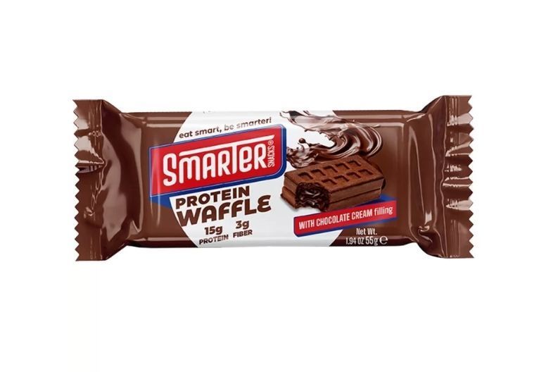 Smarter Snacks Білкові вафлі з кремовою начинкою (Protein Waffle) - 55г 789843324 фото