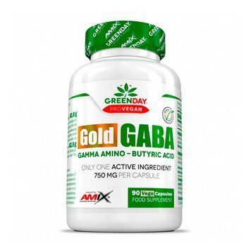 Для нервової системи Amix ProVegan Gold GABA 90 veg capsules 08100001 фото