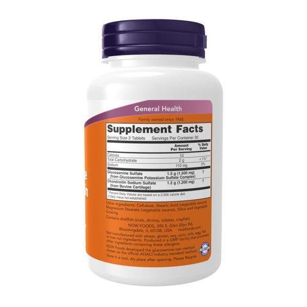 Glucosamine & Chondroitin Extra Strength - 240 tabs 2023-10-5246 фото