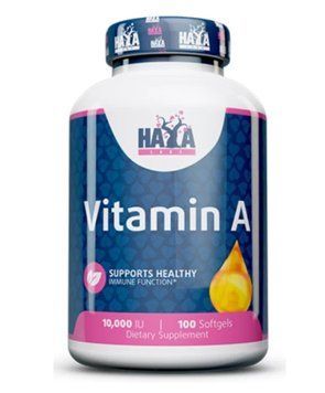 Haya Labs Vitamin A 10,000 IU - 100 софт гель 15385746 фото