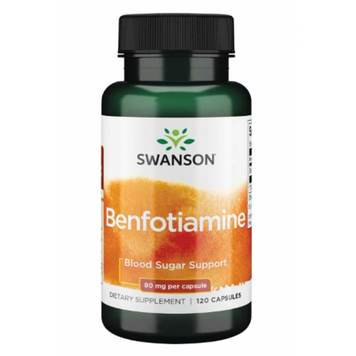 Benfotiamine 80mg - 120caps 100-93-2290573-20 фото