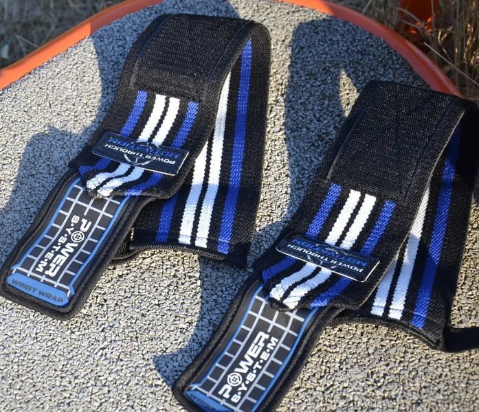 Бинти для зап'ясть (кистьові бинти) Power System PS-3500 Wrist Wraps (пара)  765445677 фото
