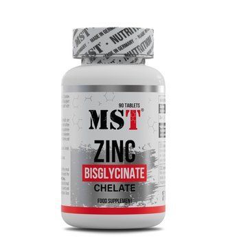 MST&reg; Zinc Bisglycinate Chelate Цинк Бісгліцинат Хелат 90 tab 67578676 фото