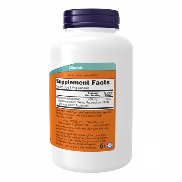 Magnesium 400mg - 180 vcaps 2022-10-0028 фото