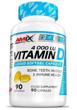 Amix Performance Amix Vitamin D3 4000I.U. - 90 софт гель 547544647 фото