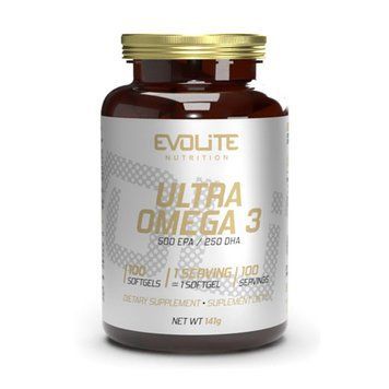Evolite Nutrition Ultra Omega 3 500/250 (100 sgels) 000027594 фото