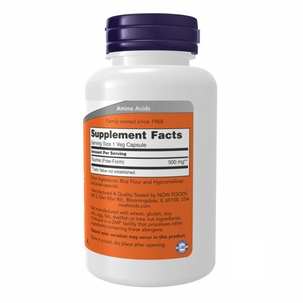 TAURINE 500mg - 100 caps 2022-09-1174 фото