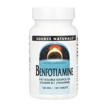Benfotiamine 150mg - 120 tabs 2023-10-5890 фото