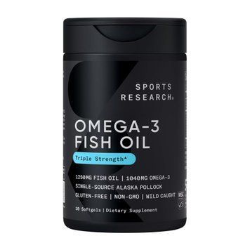 Omega-3 Fish Oil Alaska Pollock 1250mg - 30 softgels 2023-10-3444 фото
