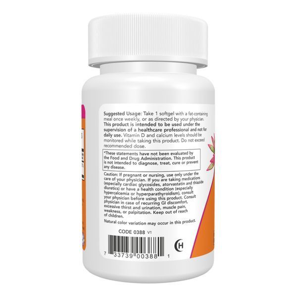 Vitamin D-3 50,000 IU - 12 softgels 2023-10-4534 фото