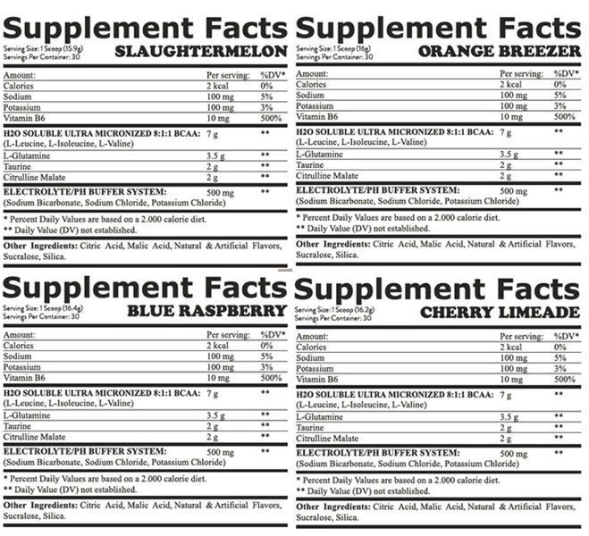 Everbuild Nutrition Cryo Cell BCAA 8:1:1 756356 фото