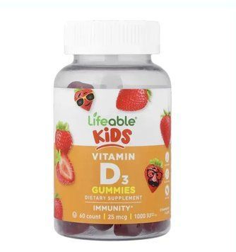 Vitamin D Kids - 60 gummies 46426953 фото