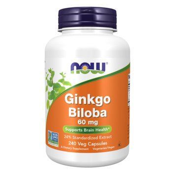 Ginkgo Biloba 60mg - 240 vcaps 2022-10-2644 фото