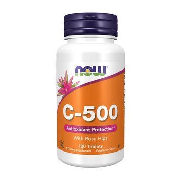 NOW C-500 with Rose Hips (100 tabs) 000000552 фото