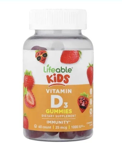 Vitamin D Kids - 60 gummies 46426953 фото