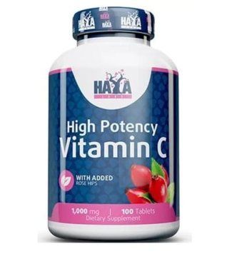 Haya Labs High Potency Vitamin C 1000mg with rose hips - 100 таб 85606963-20 фото