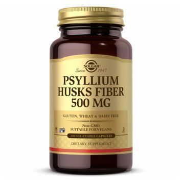 Psyllium Husks Fiber 500mg - 200 Vcaps 2022-10-0733 фото