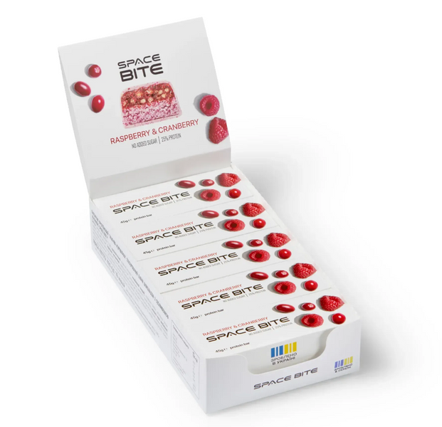 Space Bite - 10x45g Raspberry Cranberry 2023-10-5986 фото
