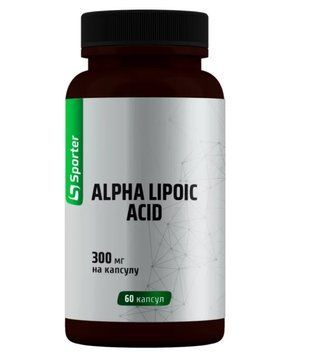 Sporter Alpha Lipoic Acid 300 мг - 60 капс 765464534 фото