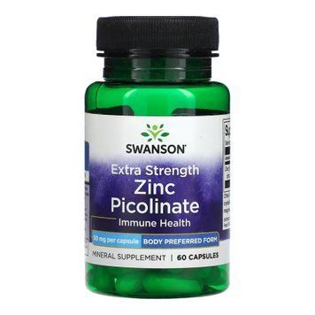 Extra Strength Zinc Picolinate Body Preferred Form 50mg - 60 caps 2023-10-4068 фото