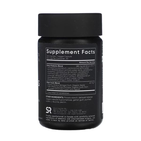 Daily Probiotics with Prebiotics 60 Billion CFU - 30 veggie capsules 2023-10-6179 фото