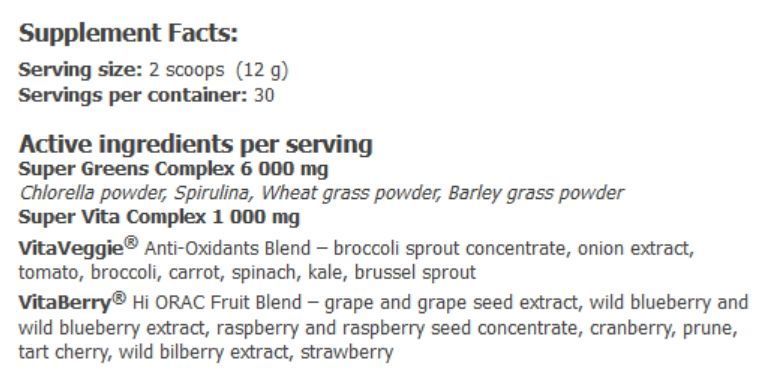 Amix GreenDay Super Greens Smooth Drink - 360 г 48764920 фото