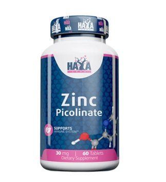 Haya Labs Zinc Picolinate 30 мг - 60 таб 654523567 фото