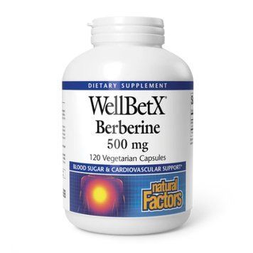 WellBetX Berberine 500mg - 120 vcaps 2023-10-3833 фото