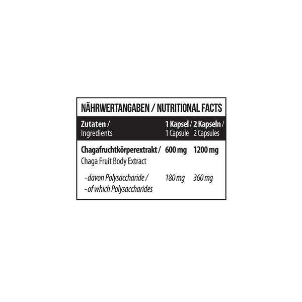 MST&reg; Chaga Mushroom 1200 mg 60 caps 1725873 фото