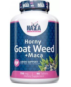 Haya Labs Horny Goat Weed Extract 750 mg + Maca - 90 таб 753578952 фото
