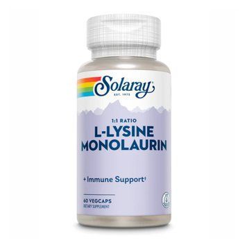 L-Lysine Monolaurin 1:1 - 60 vcaps 2022-10-1033 фото