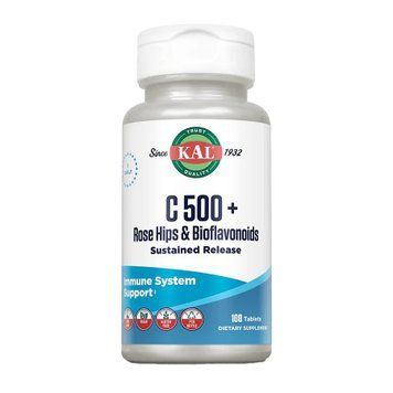 C 500 + Rose Hips & Bioflavonioids Sustained Release - 100 tabs 2023-10-4417 фото