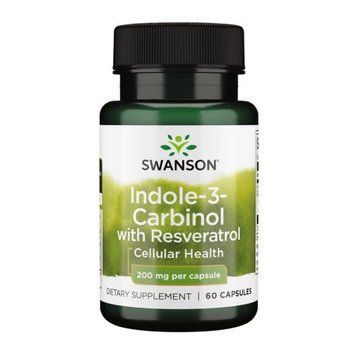 Indole-3-Carbinol with Resveratrol 200mg - 60 caps 2023-10-5714 фото