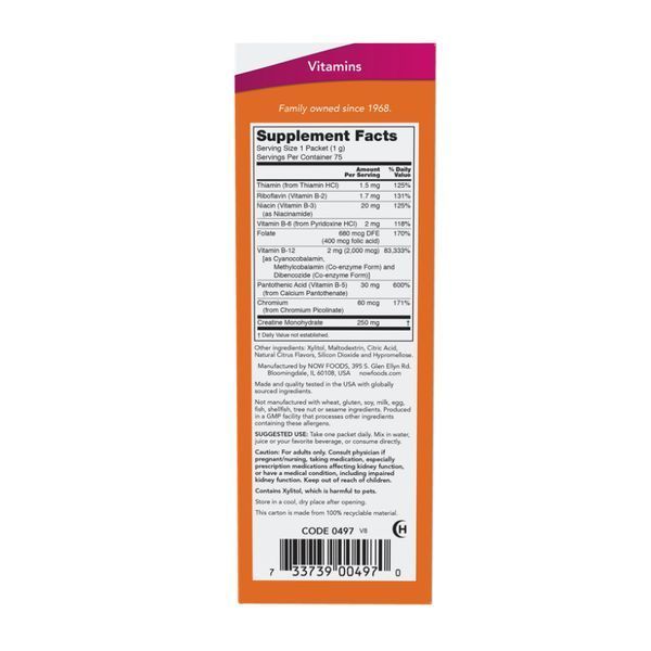 Instant Energy B-12 - 75 packets 2023-10-4538 фото