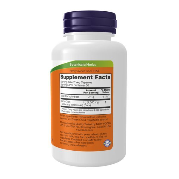 Cat's Claw 500mg - 250 vcaps 2023-10-3755 фото