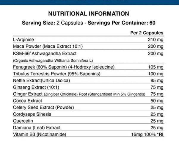 Applied Nutrition Sex Bomb Male Libido Enhancer (For Him) 120 caps 7865434783 фото