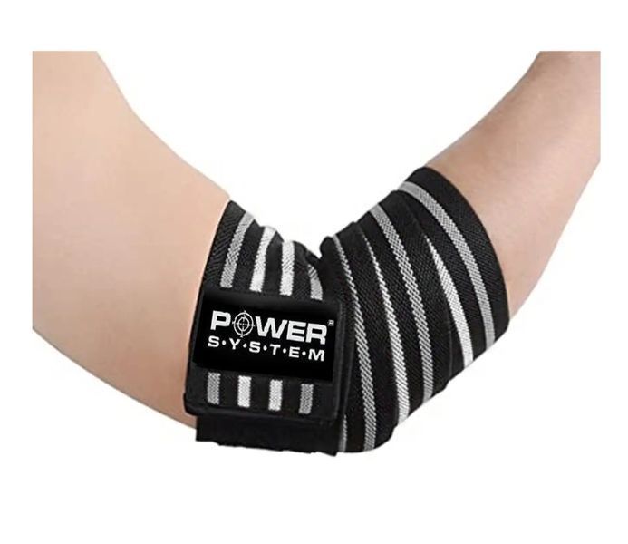 Бинти на лікоть Power System PS-3600 Elbow Wraps (пара)  765567887 фото