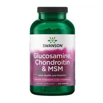 Glucosamine Chondroitin & Msm - Higher Strength 240 tabs 2023-10-5715 фото