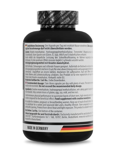 MST&reg; Creatine Monohydrate 180 caps 56768464 фото