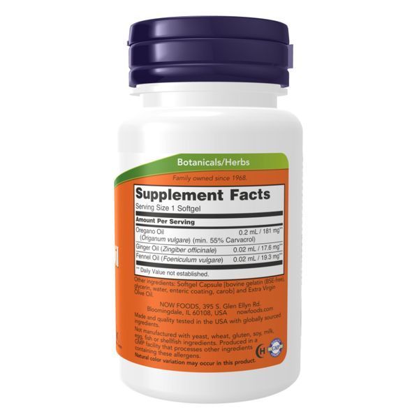 Oregano Oil Enteric - 90 sgels 2022-10-2650 фото