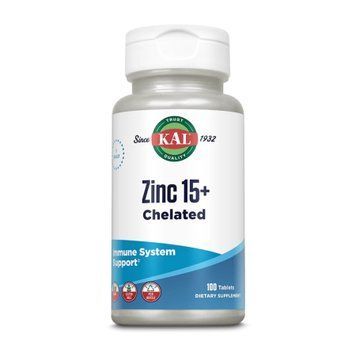 Zinc 15+ Chelated - 100 tabs 2023-10-4419 фото
